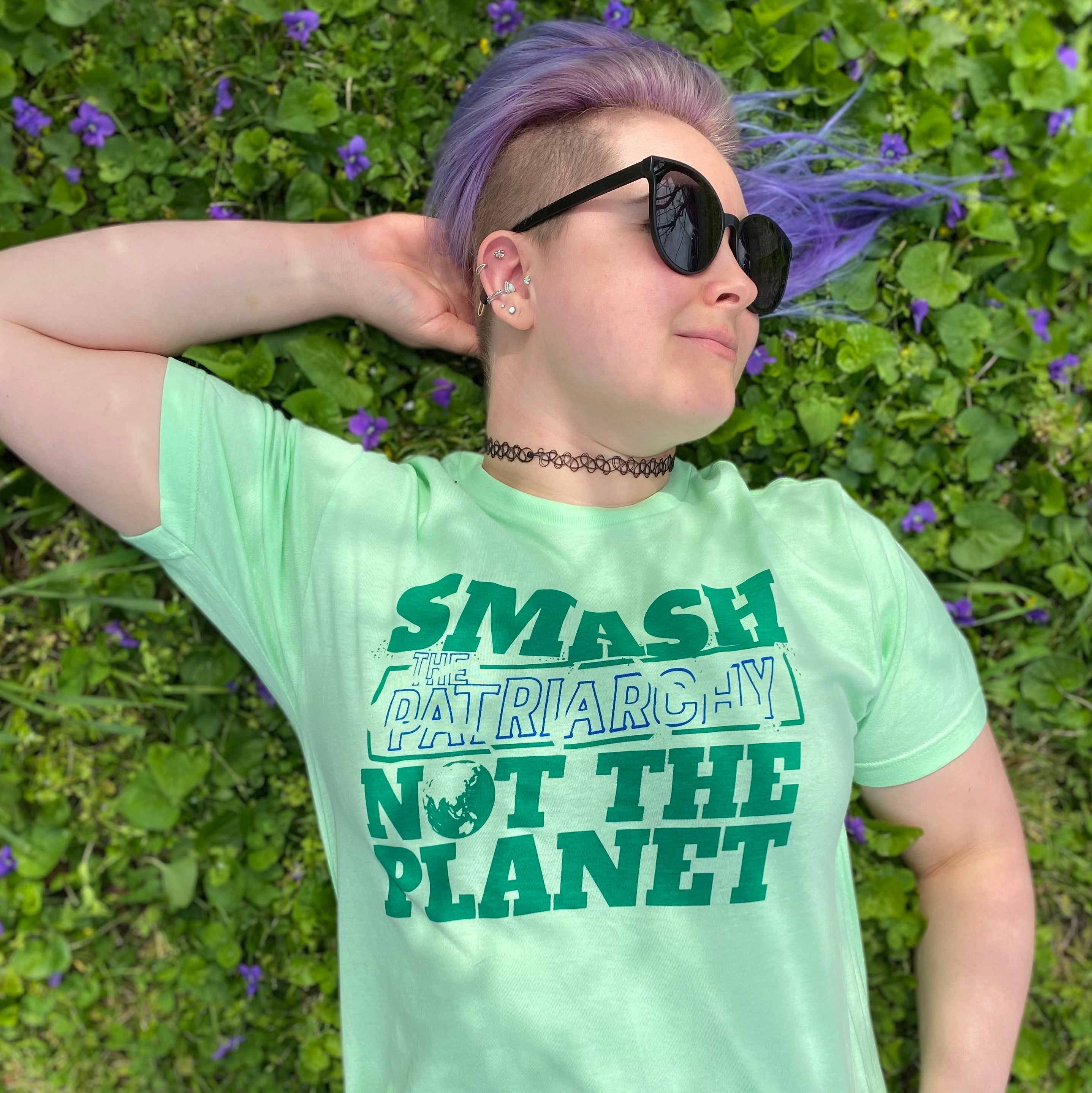 Music City Creative Earth Day Tee Smash The Patriarchy Not The Planet