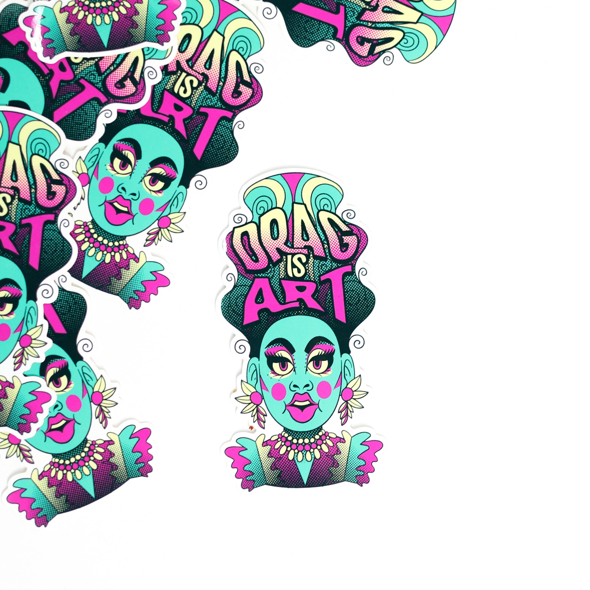 Drag is Art Sticker