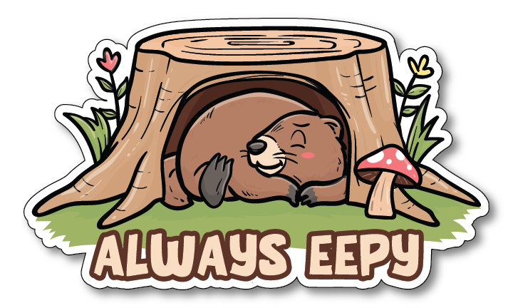 Always Eepy Sticker