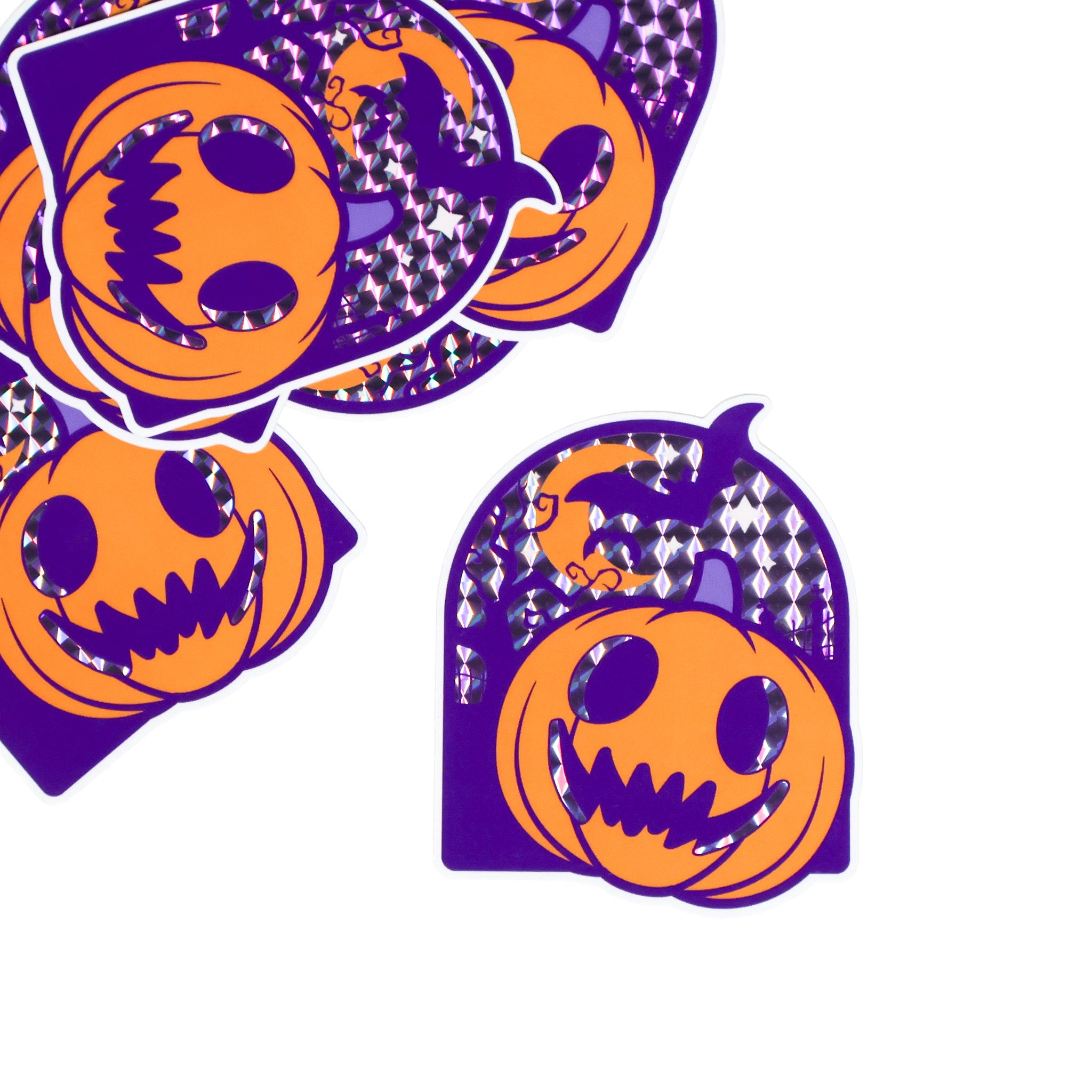 Disco Pumpkin Sticker