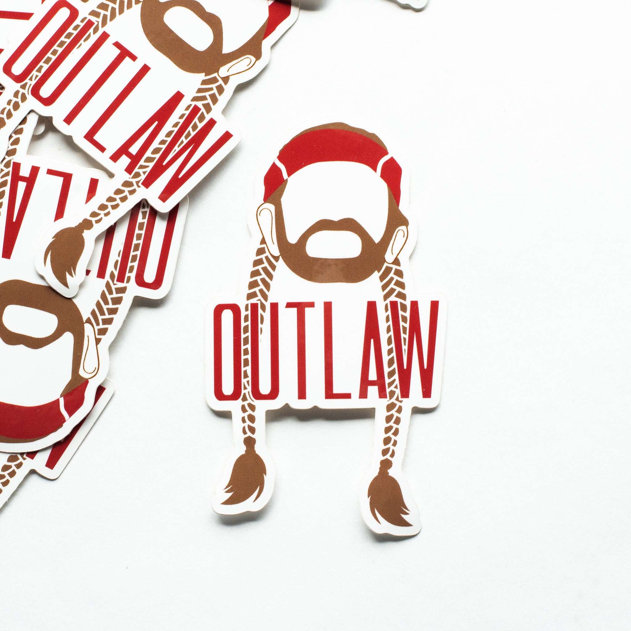 Outlaw Willie Sticker