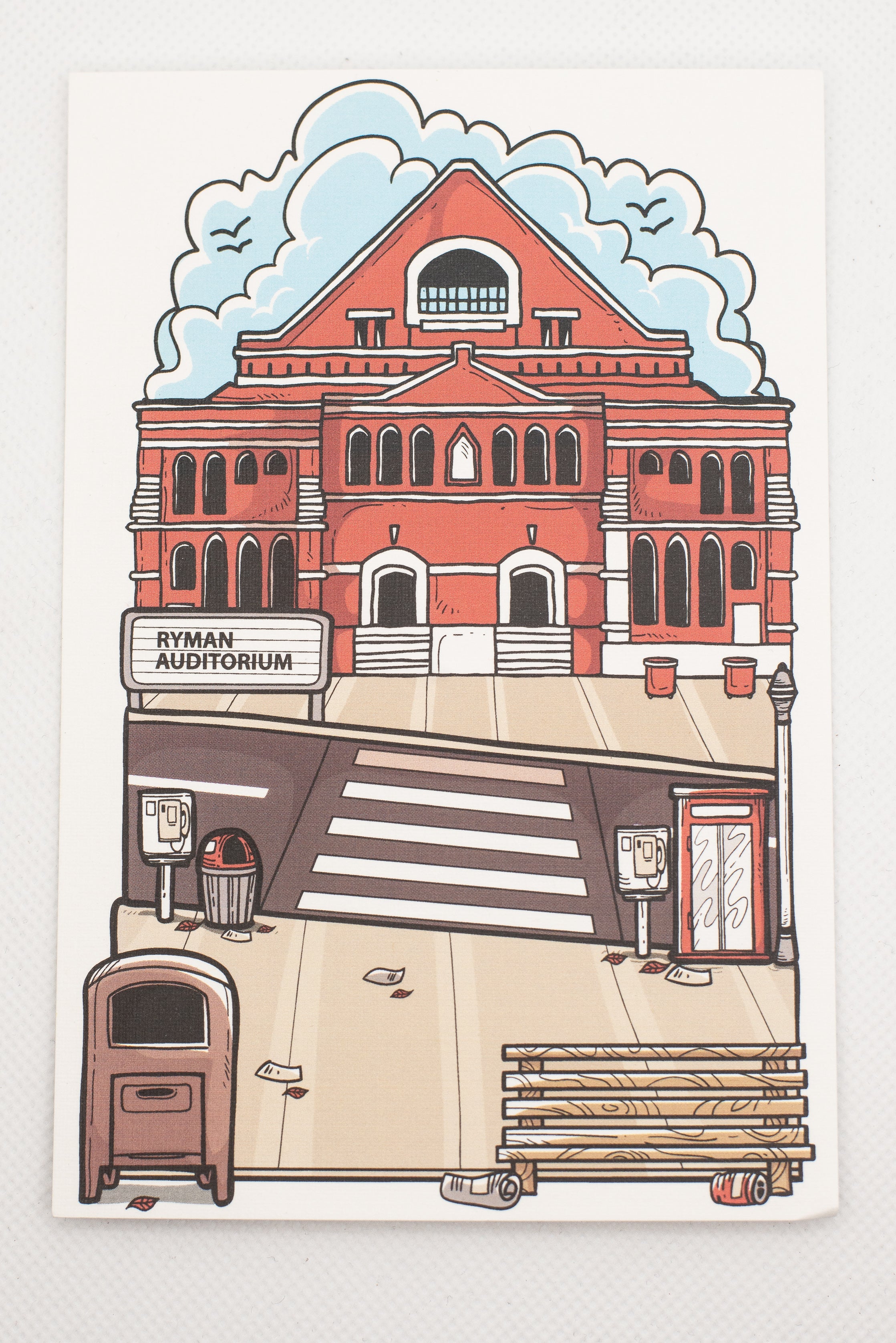 The Ryman Auditorium Postcard