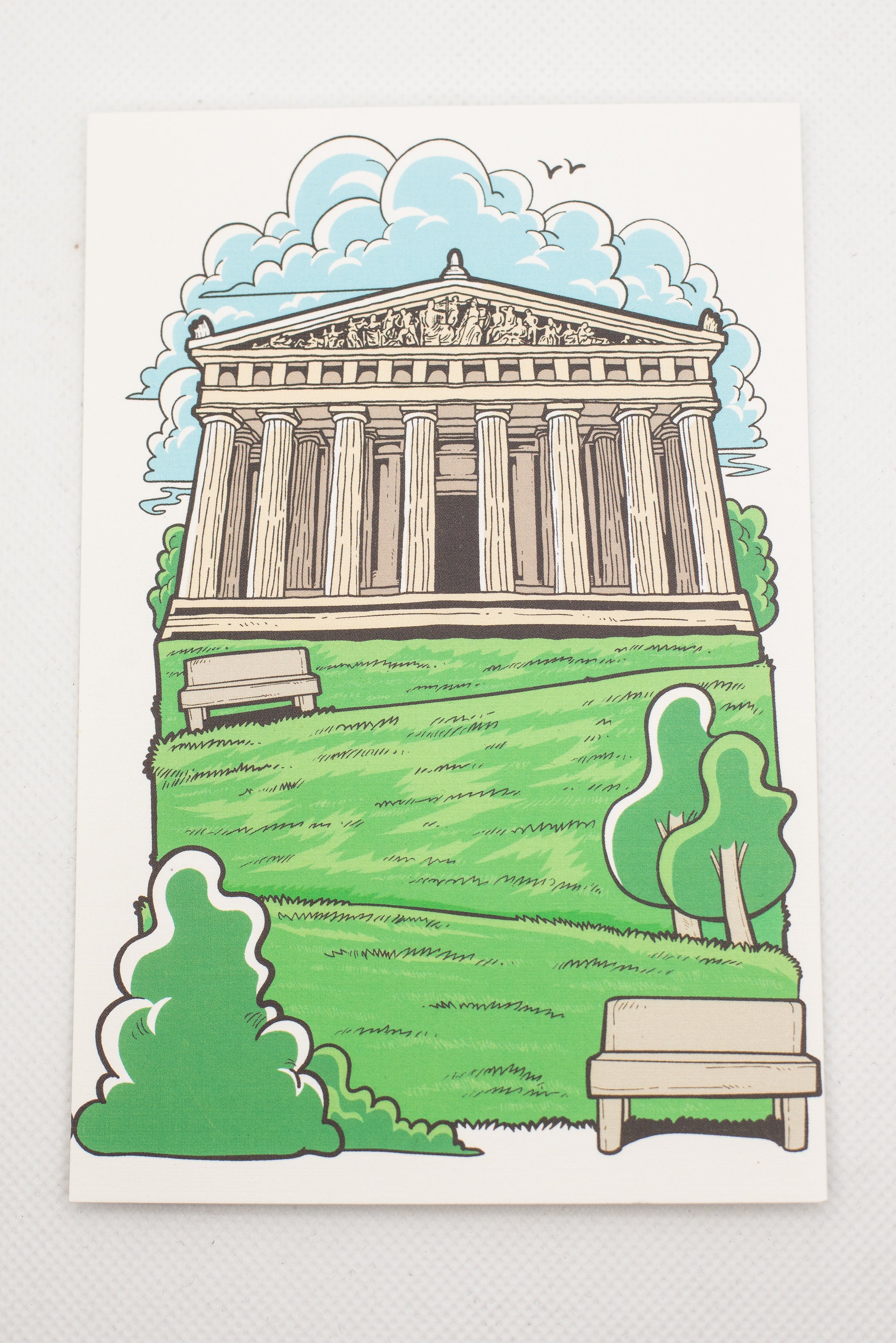 The Parthenon Postcard