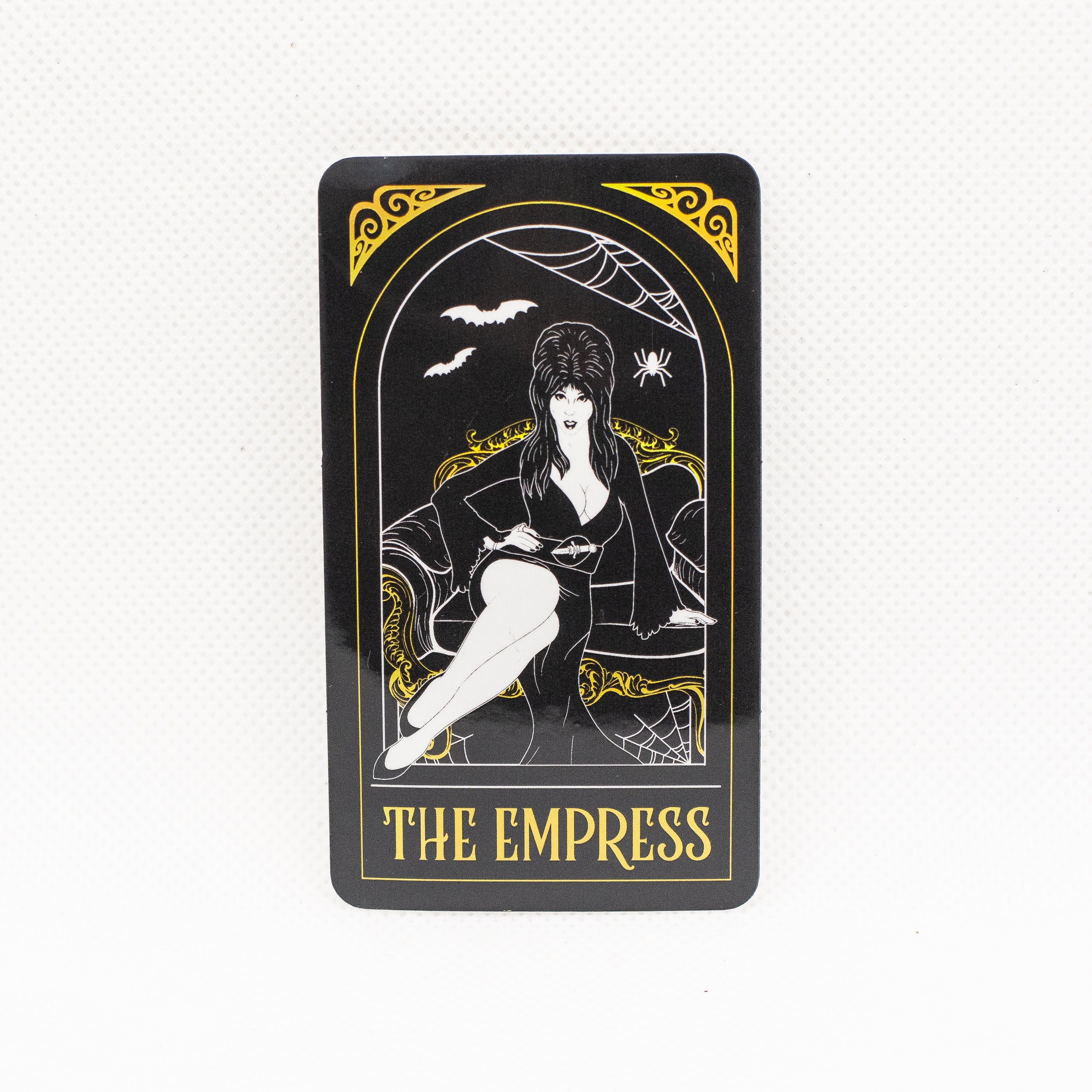 The Empress Metallic Tarot Card Sticker