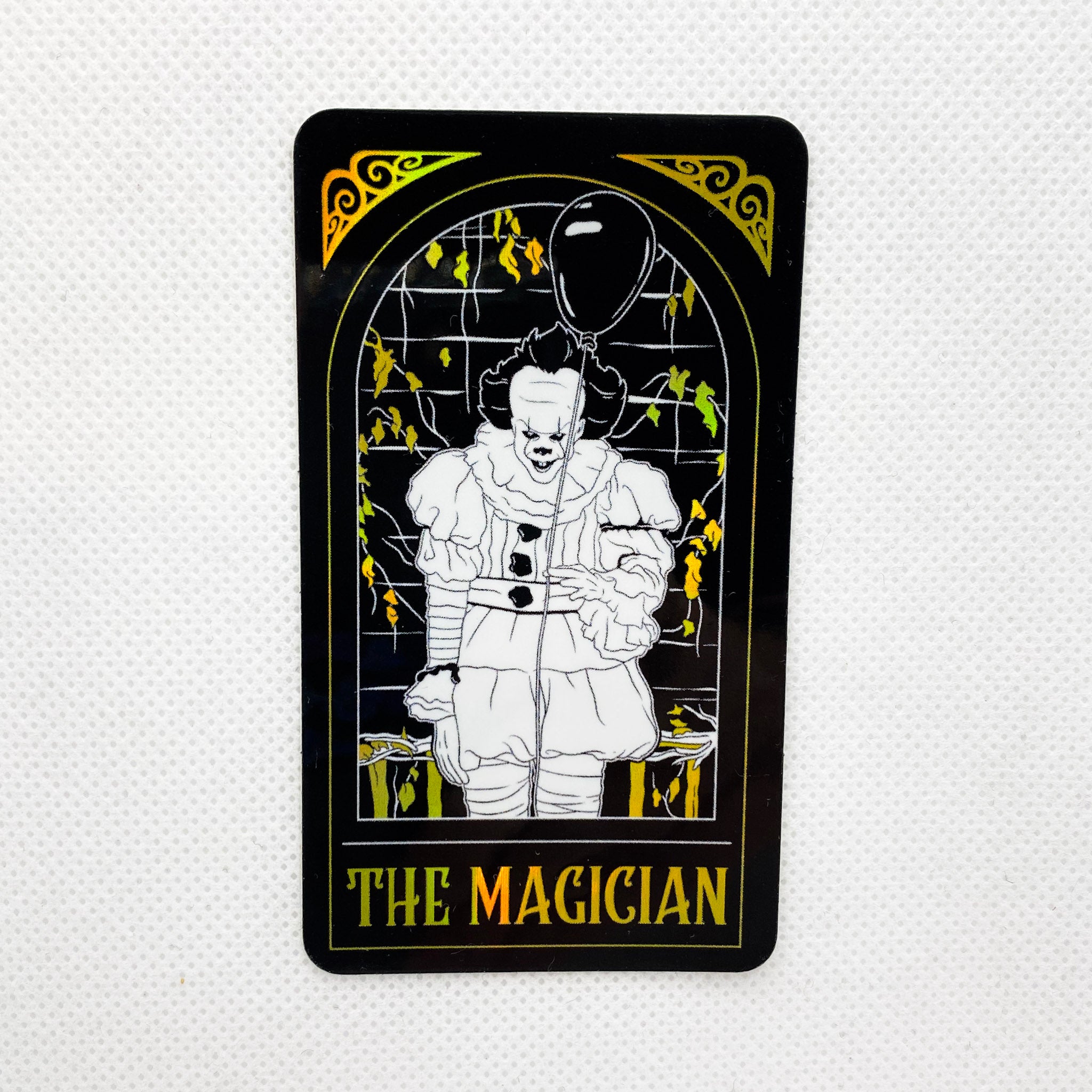 The Magician Metallic Tarot Card Sticker