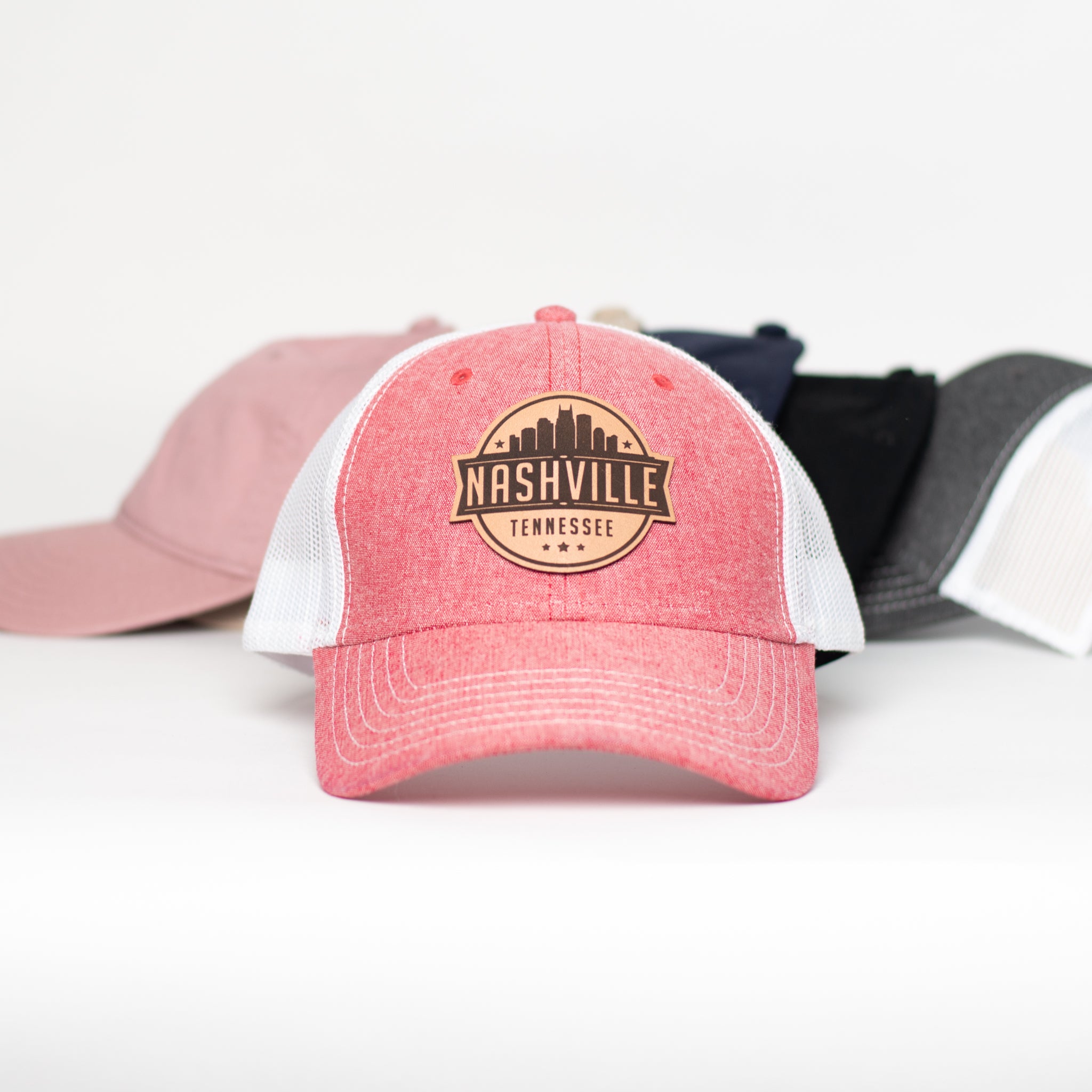 Nashville Skyline Snapback Trucker Hat