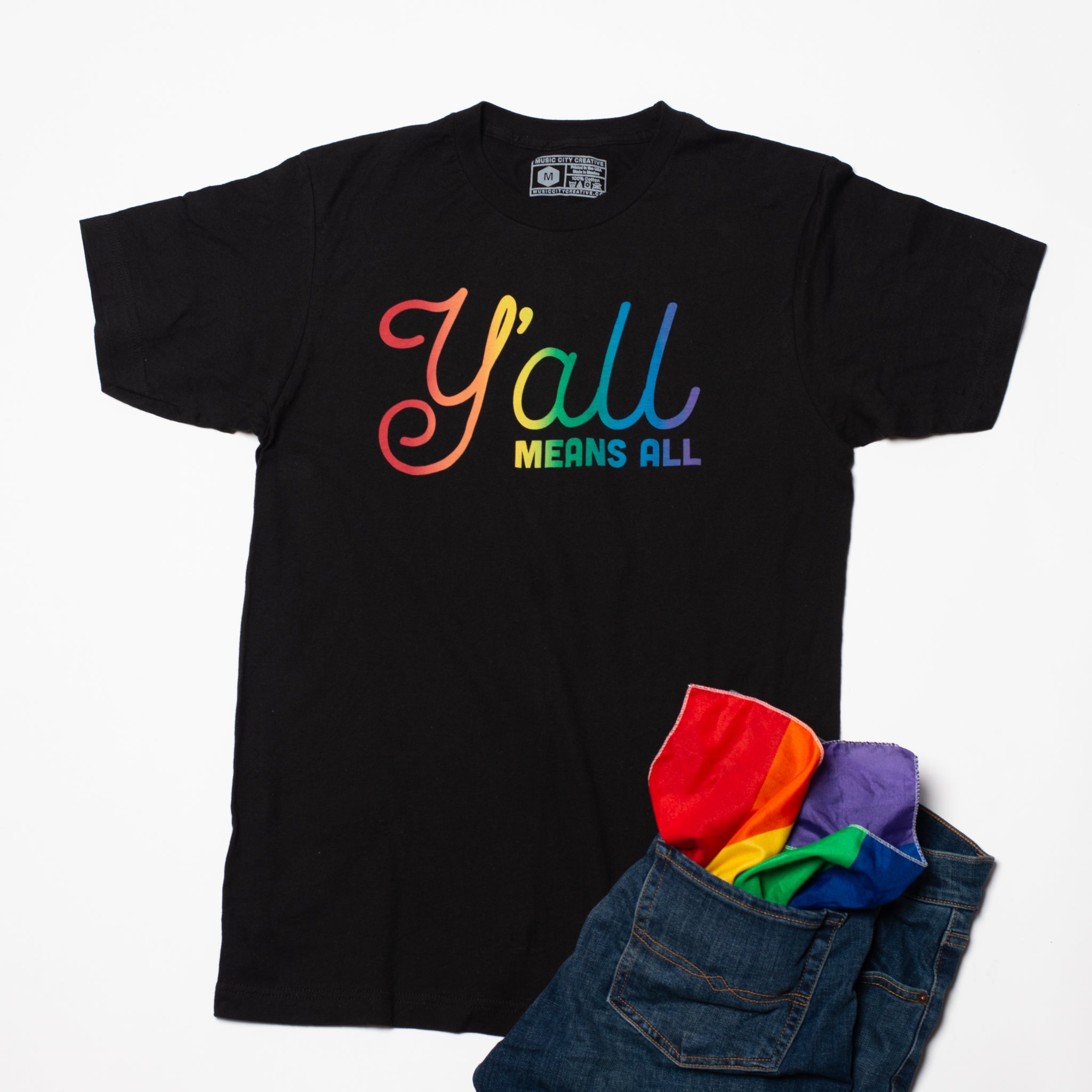 Yall Means All Tee - Pride Edition