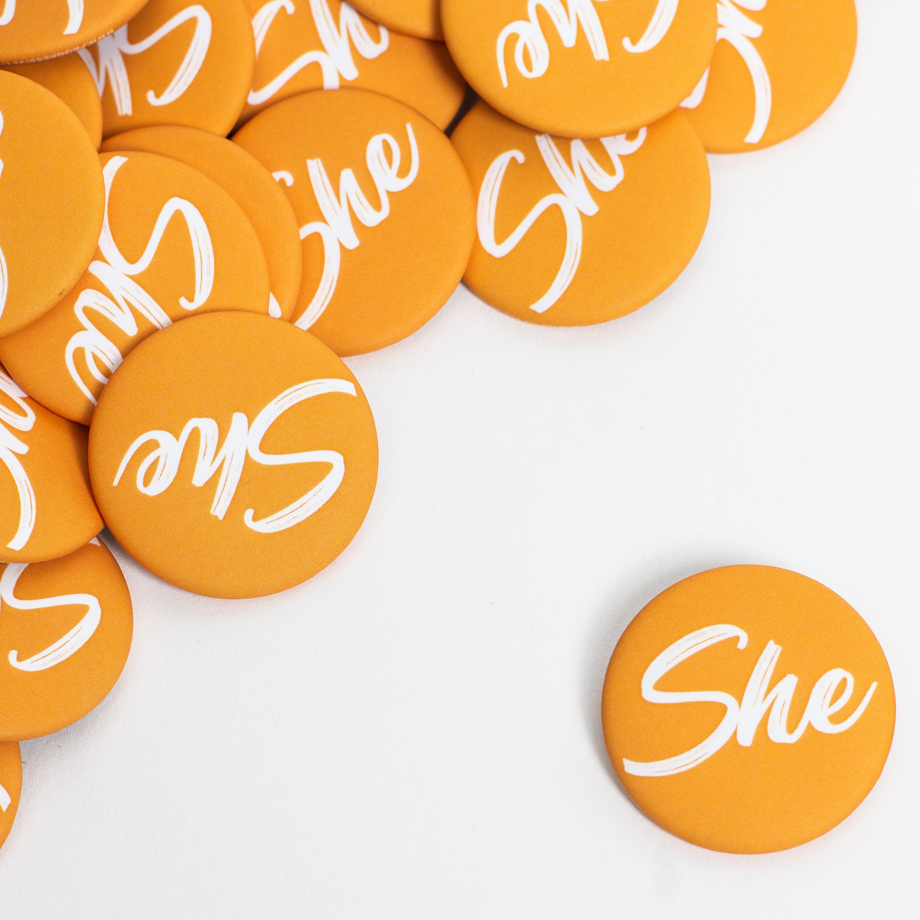 Pronoun Buttons